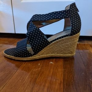 Polka dot Wedge heels